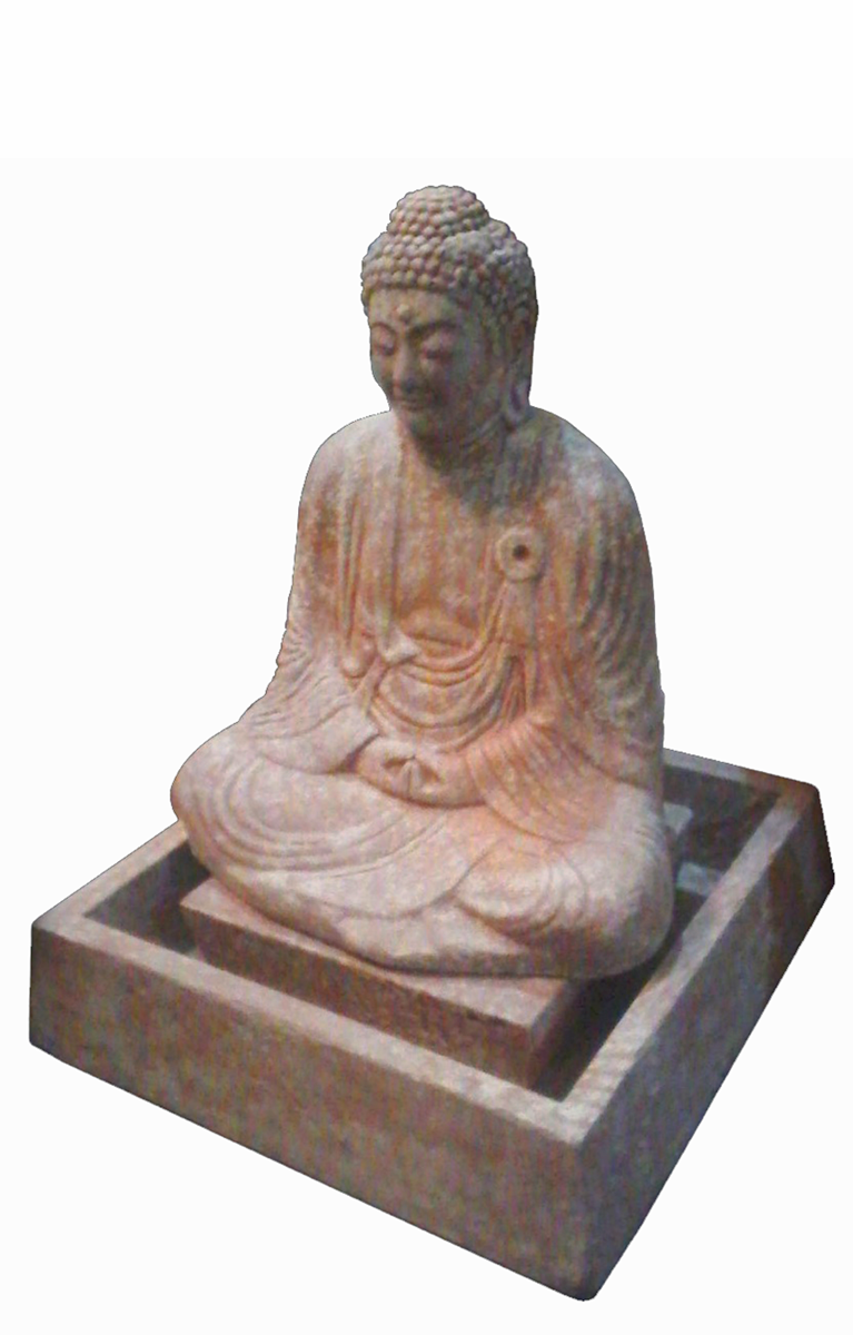 Fuente Buda grande cuadrada